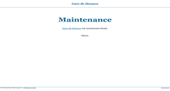 Desktop Screenshot of garedemonaco.com